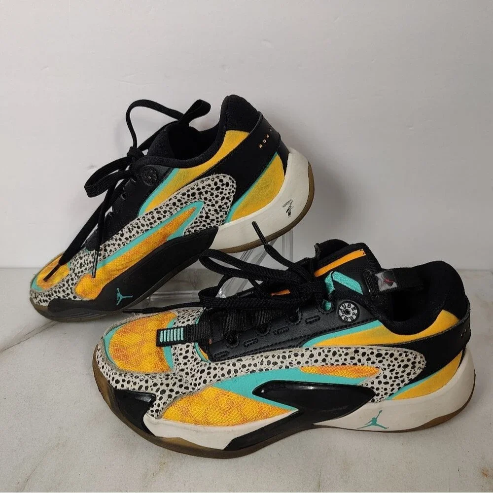 EUC Nike Boys' GS Jordan Luka 2 The Pitch Basketball Shoes Sneakers, Sz 6Y